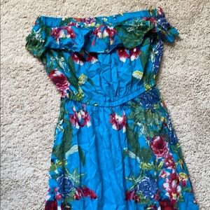 NWT Angie Strapless Maxi Dress Medium